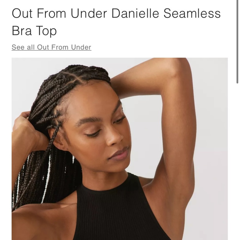 Urban Outfitters Out From Under Seamless Bra/Halter Top